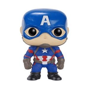 avengers infinity war civil war captain america #125 - funko pop!